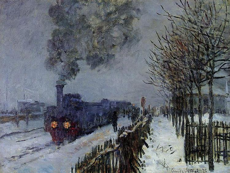  Train in the Snow